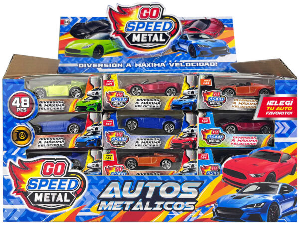 Juguete Autitos Metalicos Art 55216