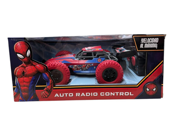 Juguete Auto Control Spiderman Art 55299